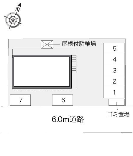 上大利北(34761)の駐車配置図