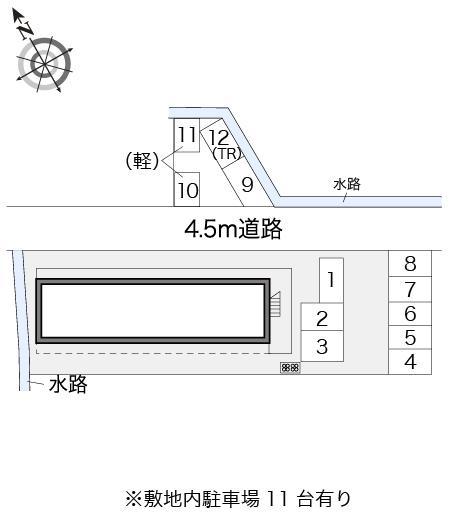 田園(11295)の駐車配置図