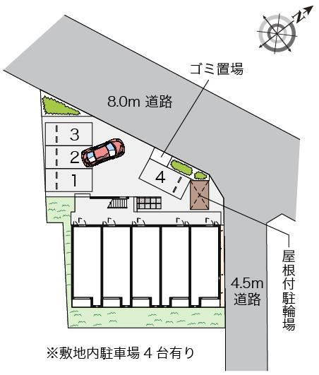 ミランダ御字神(55913)の駐車配置図
