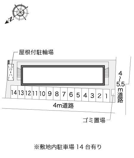 ＭＹ　ＳＴＡＧＥ(13494)の駐車配置図