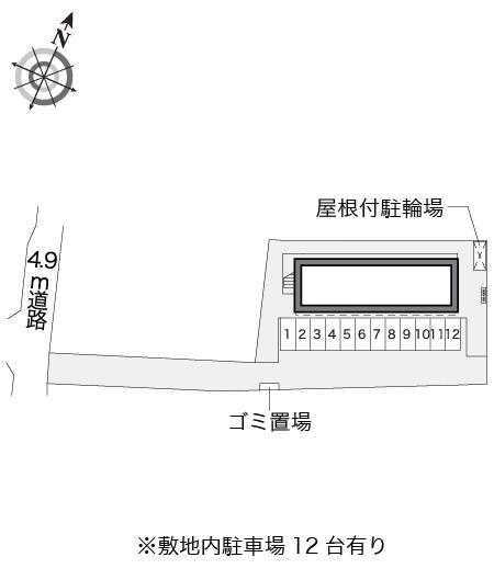 ピュアファースト(16814)の駐車配置図