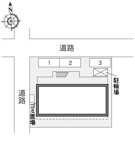 Ｆｉｔ(23618)の駐車配置図