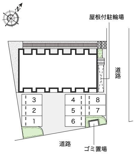 扇の庄(53903)の駐車配置図