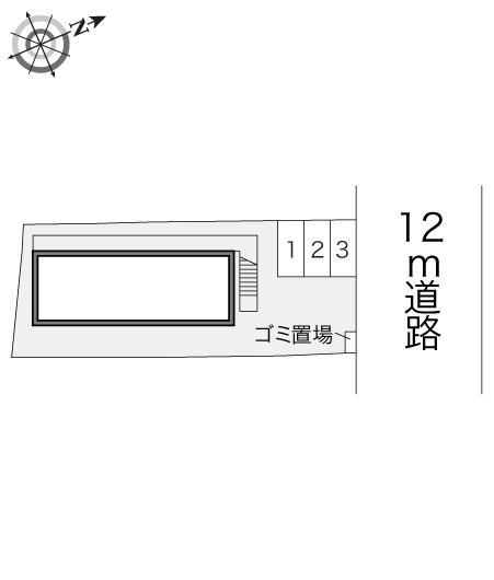 アルビレオ(13621)の駐車配置図