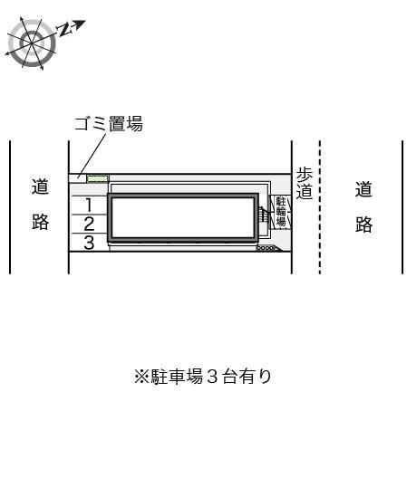 桜町(15261)の駐車配置図