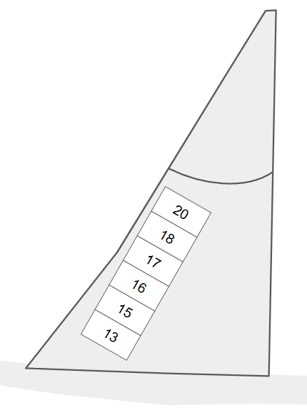 Ｐｒｉｍａｖｅｒａ Ⅱ 敷地外別駐車場の駐車配置図