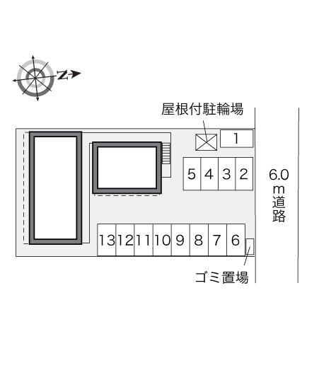 泉本(31197)の駐車配置図