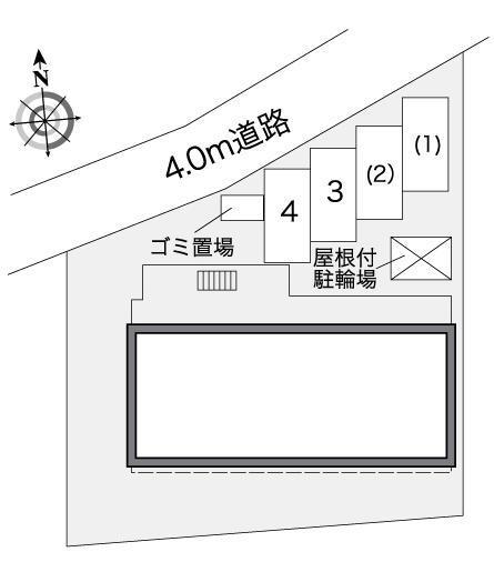 ＭＩＮＡＭＯＴＯ(25500)の駐車配置図