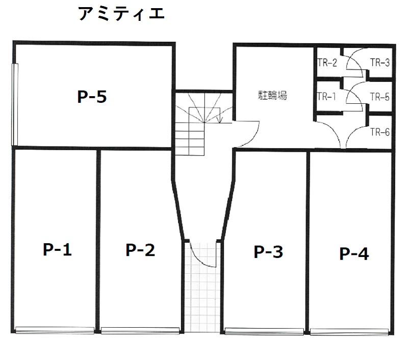 アミティエの駐車配置図