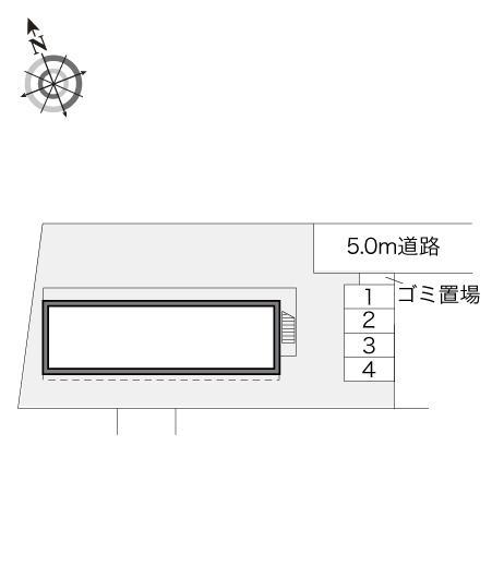 檪(19039)の駐車配置図