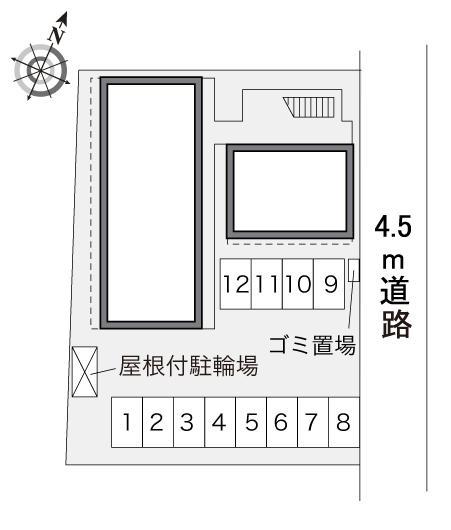 カーサ　ＫＭＫ(21931)の駐車配置図