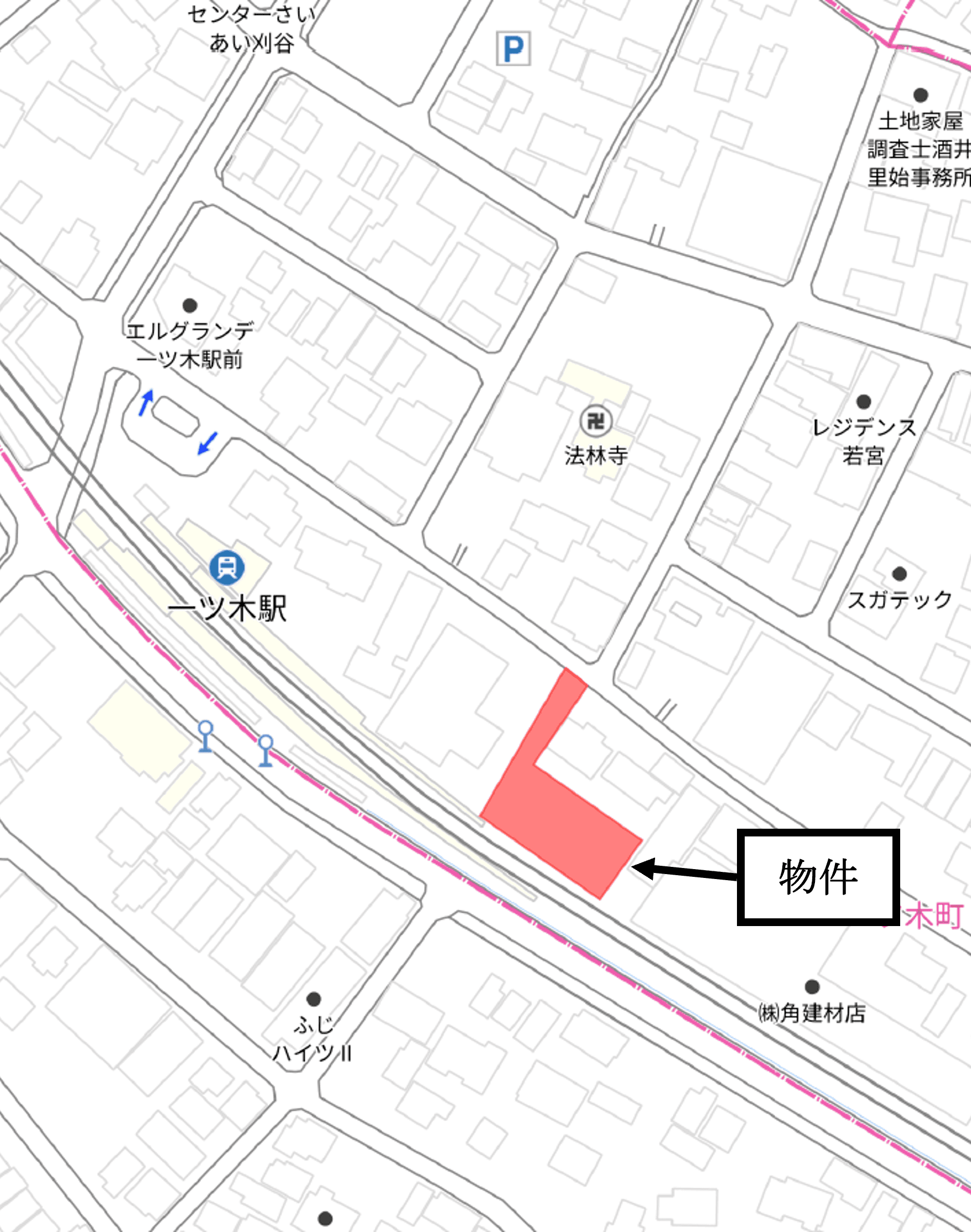 一ツ木町五丁目パーキングの外観・駐車場イメージ1枚目