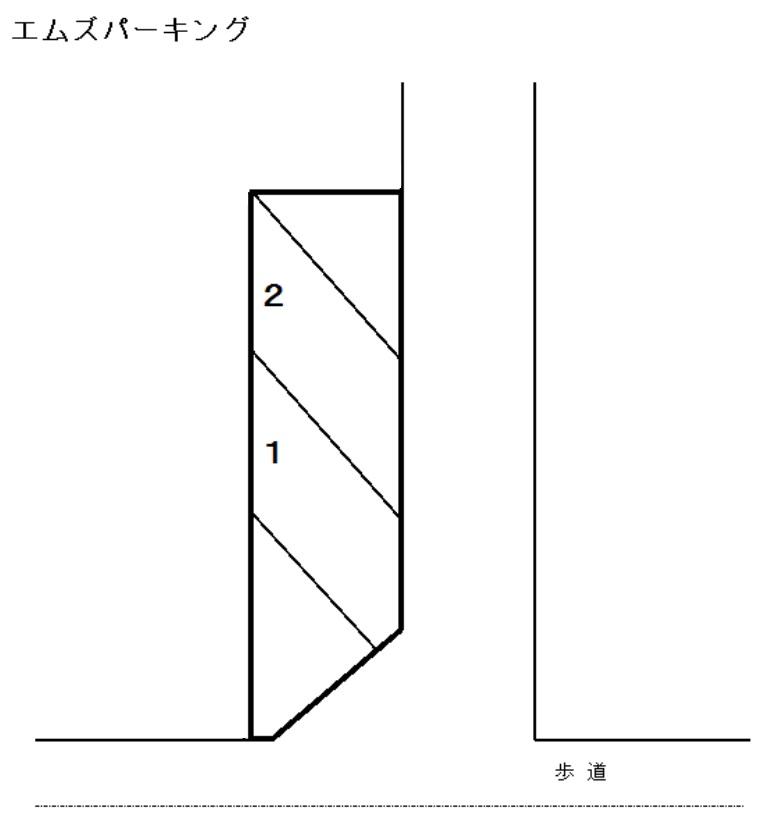 エムズパーキングの駐車配置図