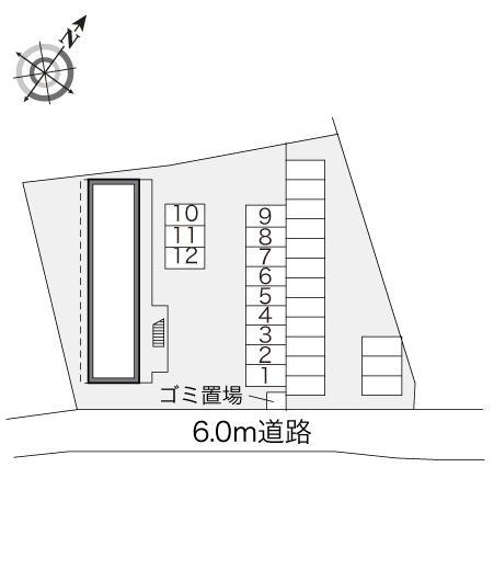 セジュール(16759)の駐車配置図