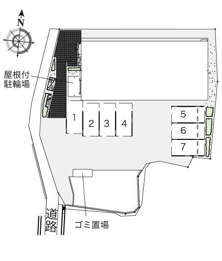 豊田樹木(40795)の駐車配置図