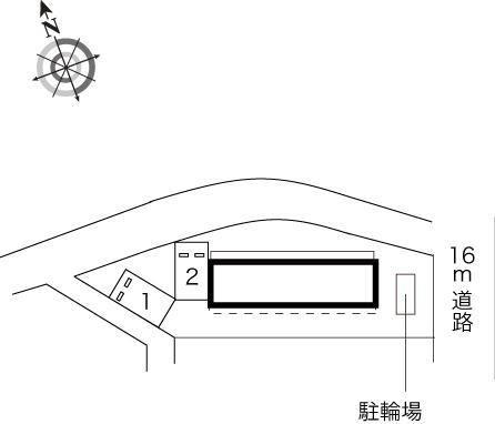 舘町(9729)の駐車配置図