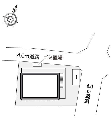 フランシーズ(40328)の駐車配置図