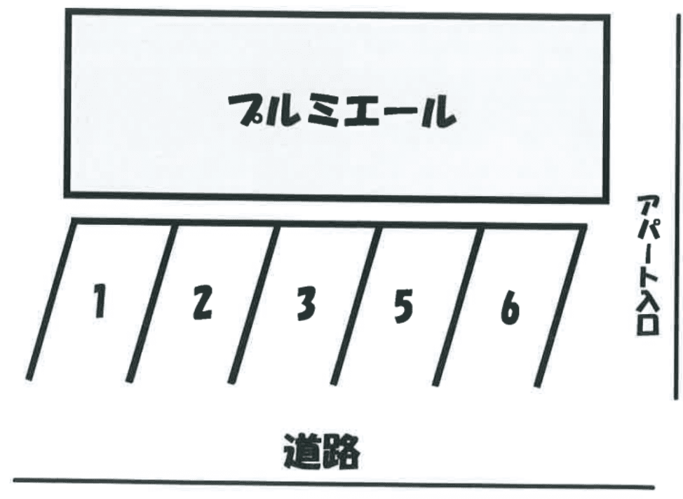 プルミエールの駐車配置図