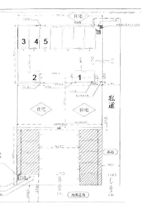 エコロパーク 桶川第４駐車場の駐車配置図