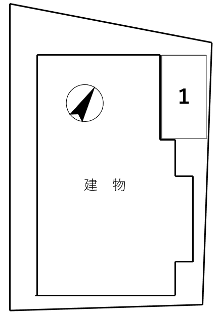 あんしん+沢田08-3004の駐車配置図