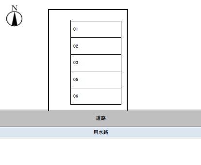 佐渡パークの駐車配置図
