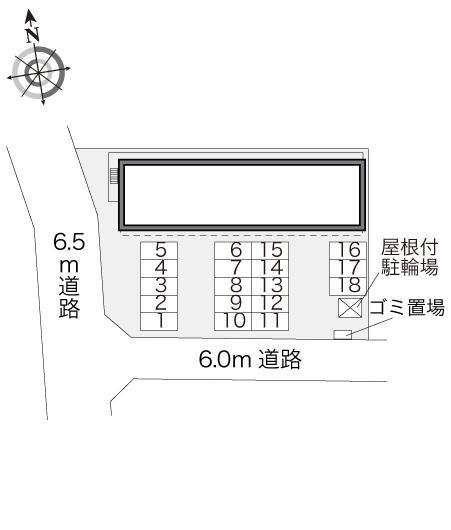 ＪｕｌｉｅｎⅠ(24807)の駐車配置図