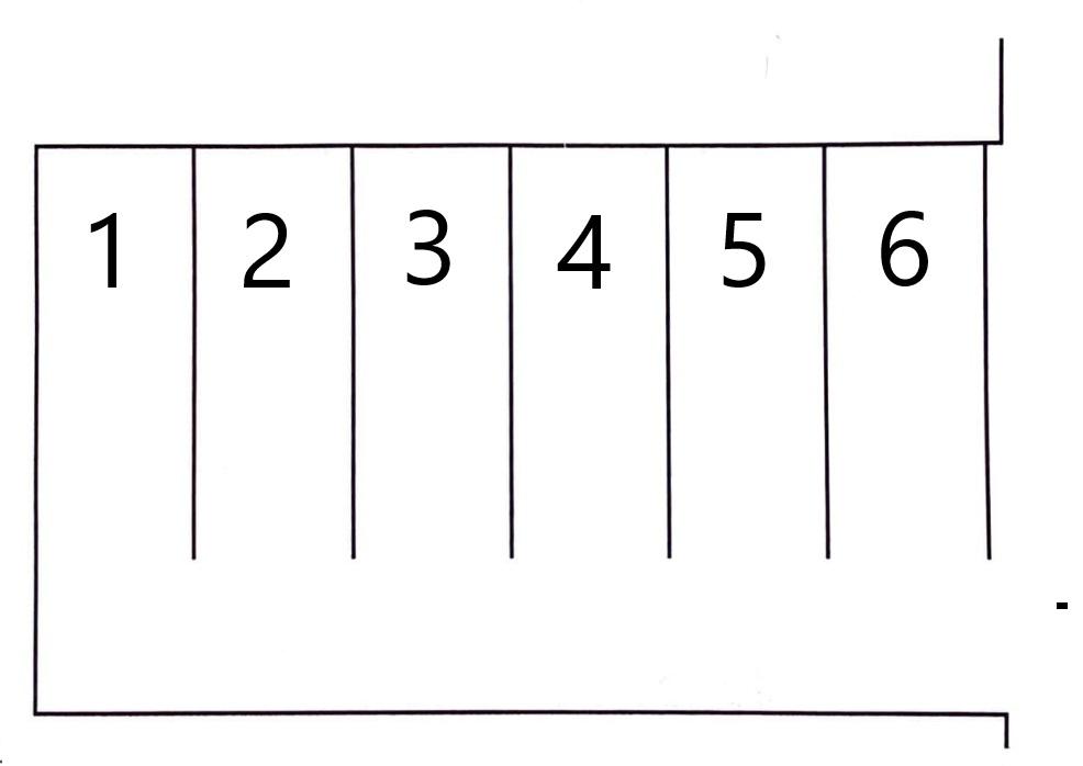 入野町16419-14の駐車配置図