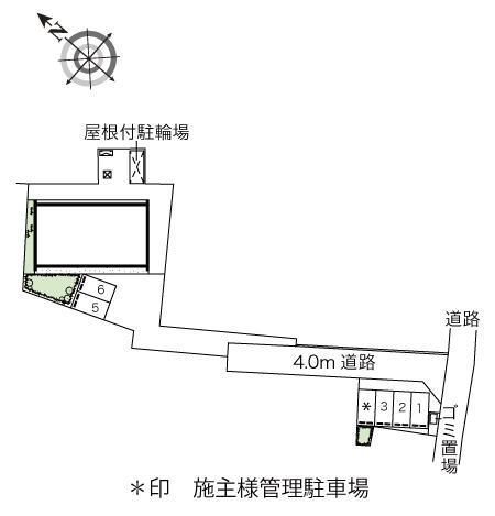 健(42283)の駐車配置図