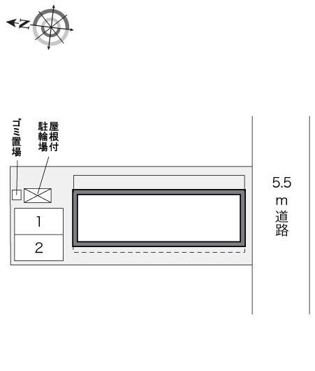 本城(28288)の駐車配置図