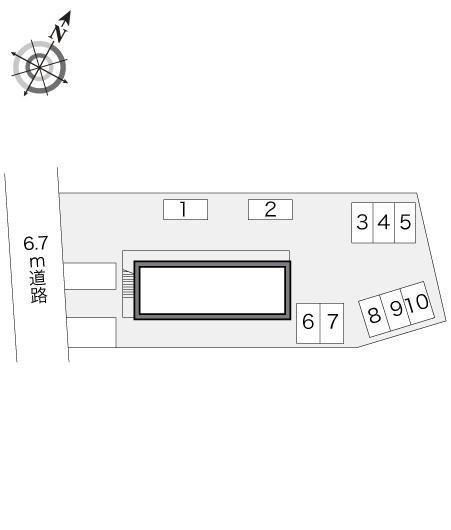 バーディー(12274)の駐車配置図