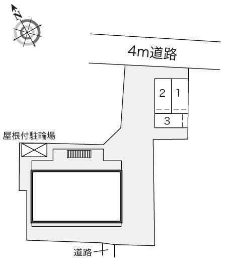 錦(24291)の駐車配置図