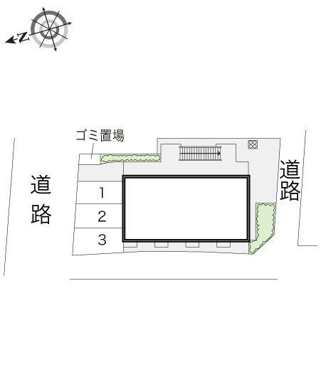 浜寺石津(13615)の駐車配置図