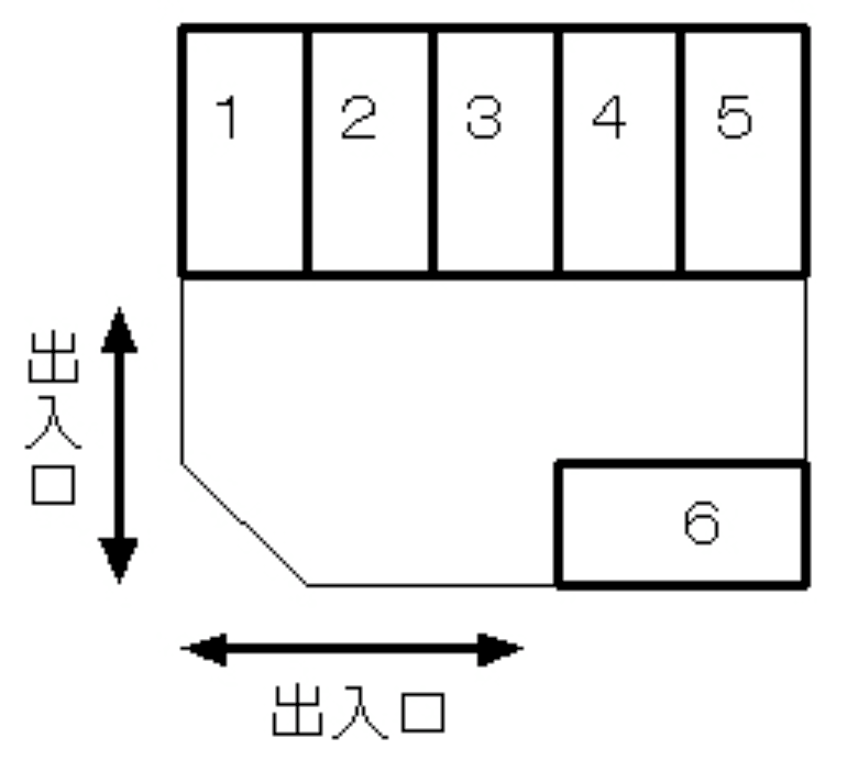 ＫＥＮ’Ｓパーキングの駐車配置図
