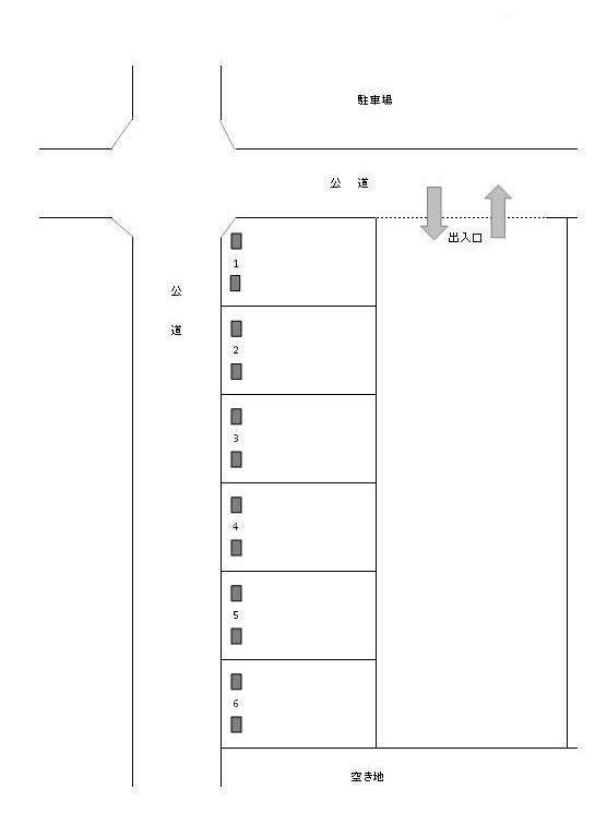 J-723の駐車配置図