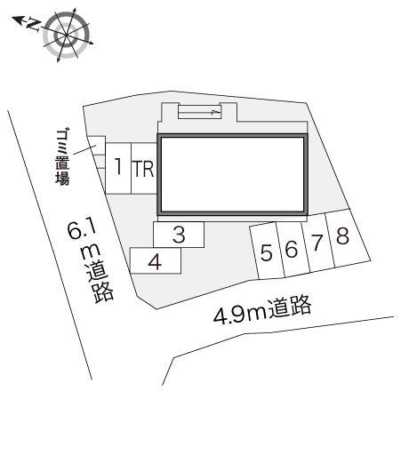 ホースヒルズ(12191)の駐車配置図