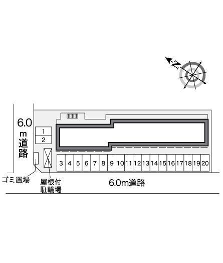ミチト(38588)の駐車配置図