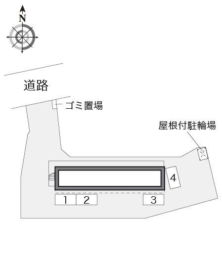 温品(16460)の駐車配置図