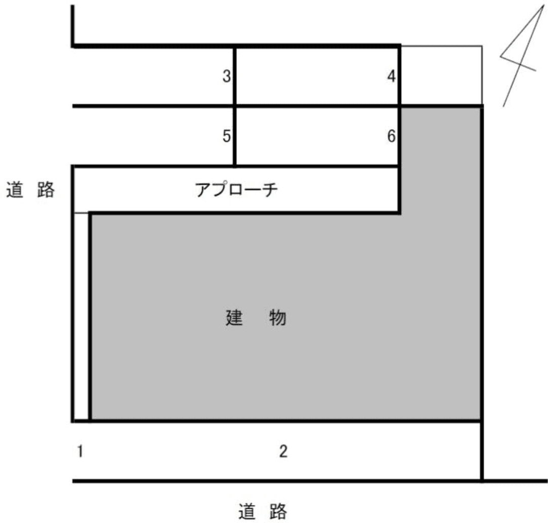 FKタウンライフ星ヶ丘の駐車配置図