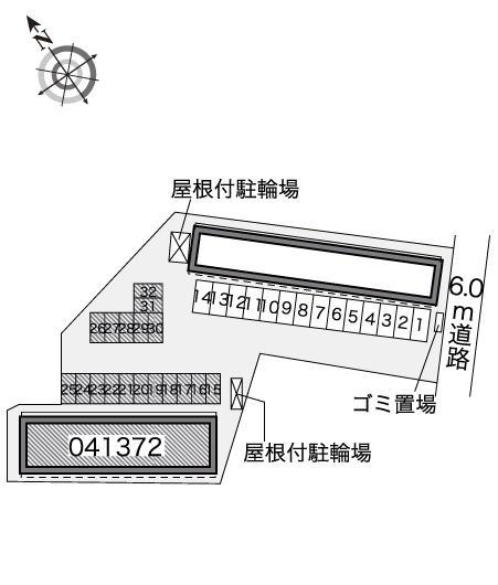 ヴィクトワール山手(41372)の駐車配置図
