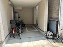 北区神谷バイクパーキングの駐車場