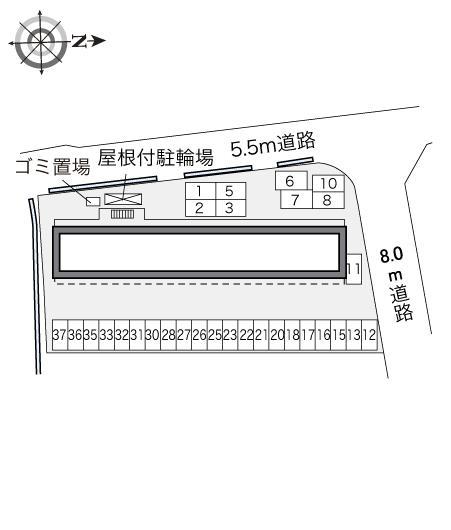 松山インター(31439)の駐車配置図