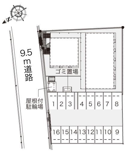 アマミヤ(41765)の駐車配置図
