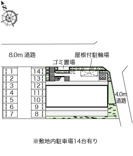 アズーラ(45576)の駐車配置図