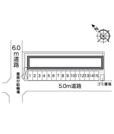 アリエス(25490)の駐車配置図
