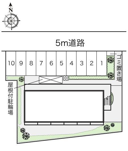 Ｋ＆ＭⅡ(17406)の駐車配置図