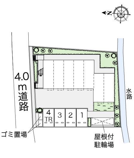 クレスト(43540)の駐車配置図
