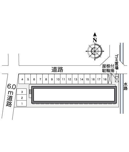 Ｖｉｅｎｔ(26265)の駐車配置図