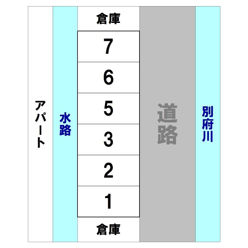 GMパーキングの駐車配置図