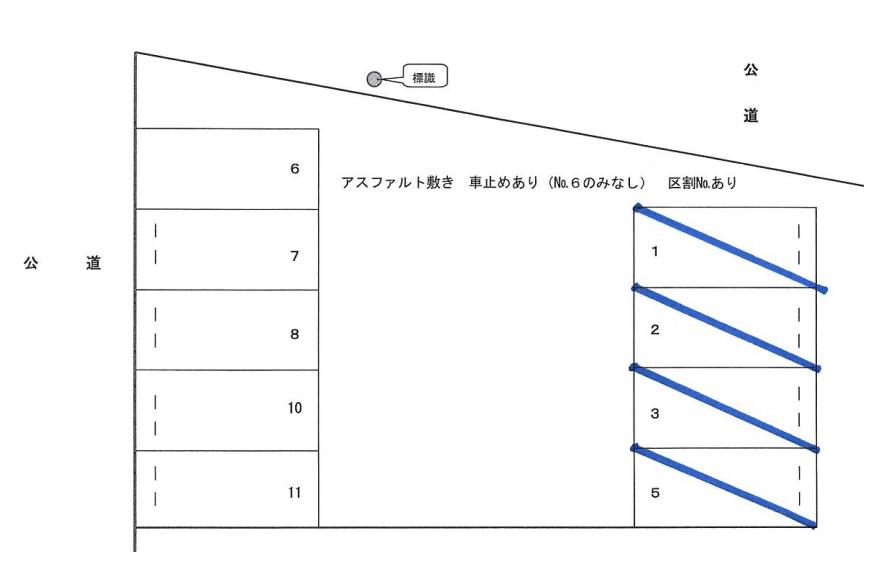 ２７２の駐車配置図