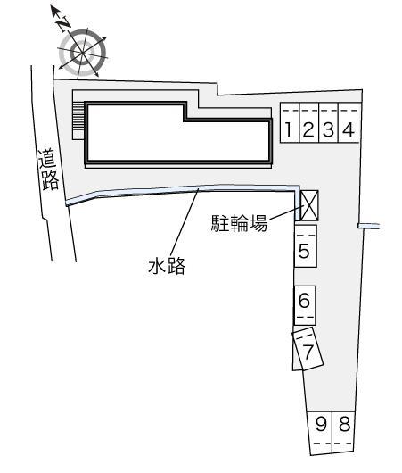 ＧⅡ(23603)の駐車配置図